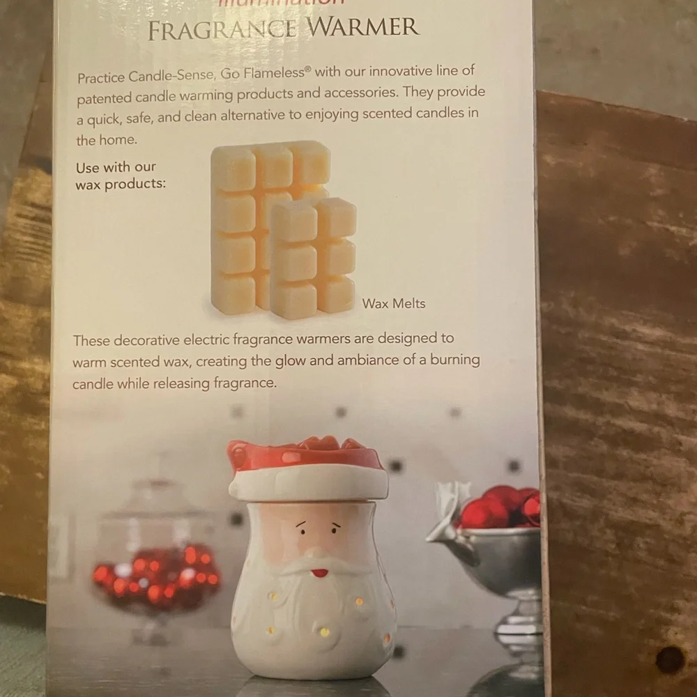 Santa Fragrance Warmer Melt Warmer   He's a Big Guy